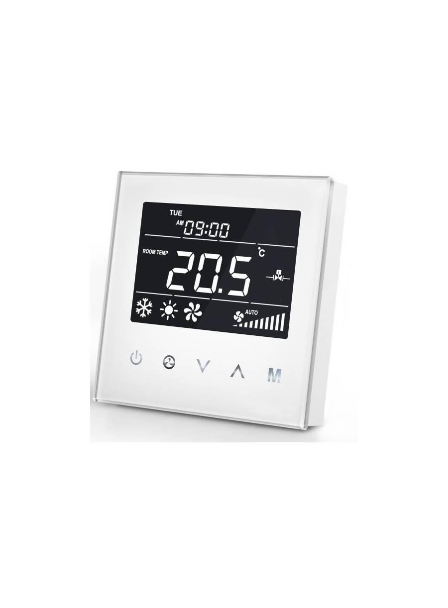 MCO Home Fan Coil Thermostaat Verwarmen En Koelen Z-Wave Wit