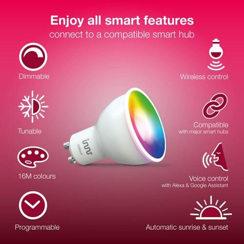 Innr GU10 Kleuren Spot 10-Pack Zigbee