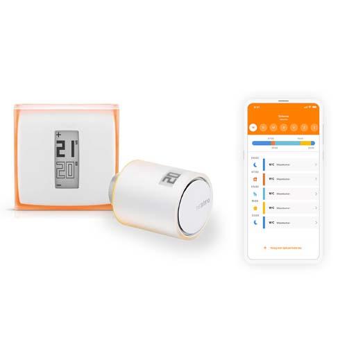 Netatmo Slimme Thermostaat Met Slimme Radiatorknop